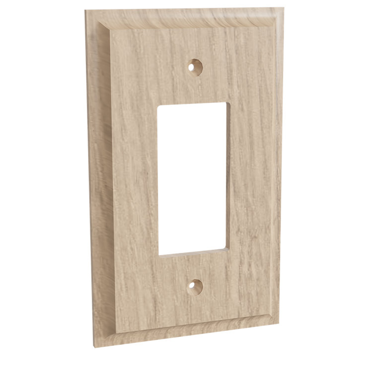 Designs of Distinction® Furniture Findings 2 Gang Single Outlet Wall Plate Wayfair